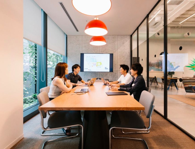 WeWork渋谷原宿アイスバーグ(iceberg)のオフィス内部の画像