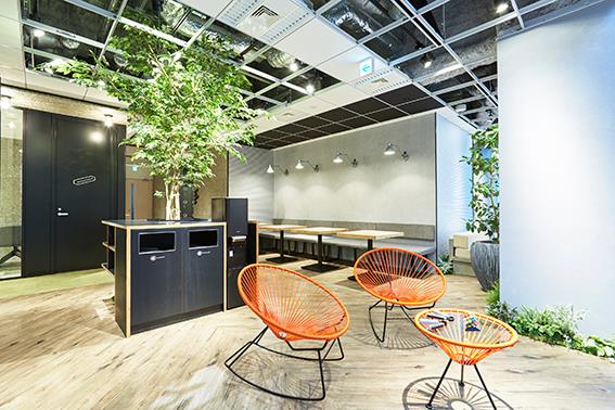 ワークスタイリング浜松町のオフィス内部の画像「オープンスペース」